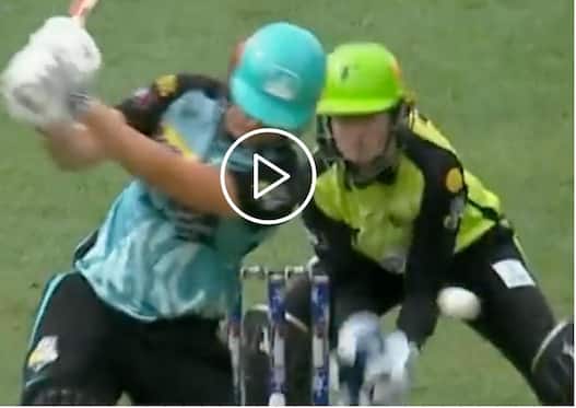 [Watch] Bizarre Scenes In WBBL As Stumps Stand Intact After Jonassen Gets Bowled